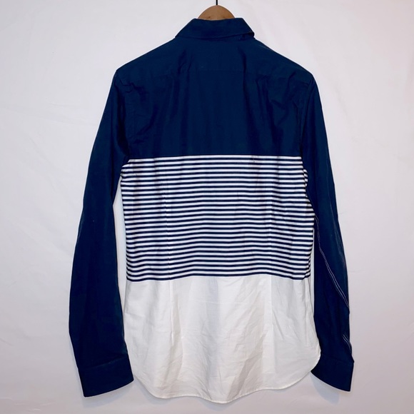 Express Men’s Fitted Button Up Shirt - Picture 2 of 3